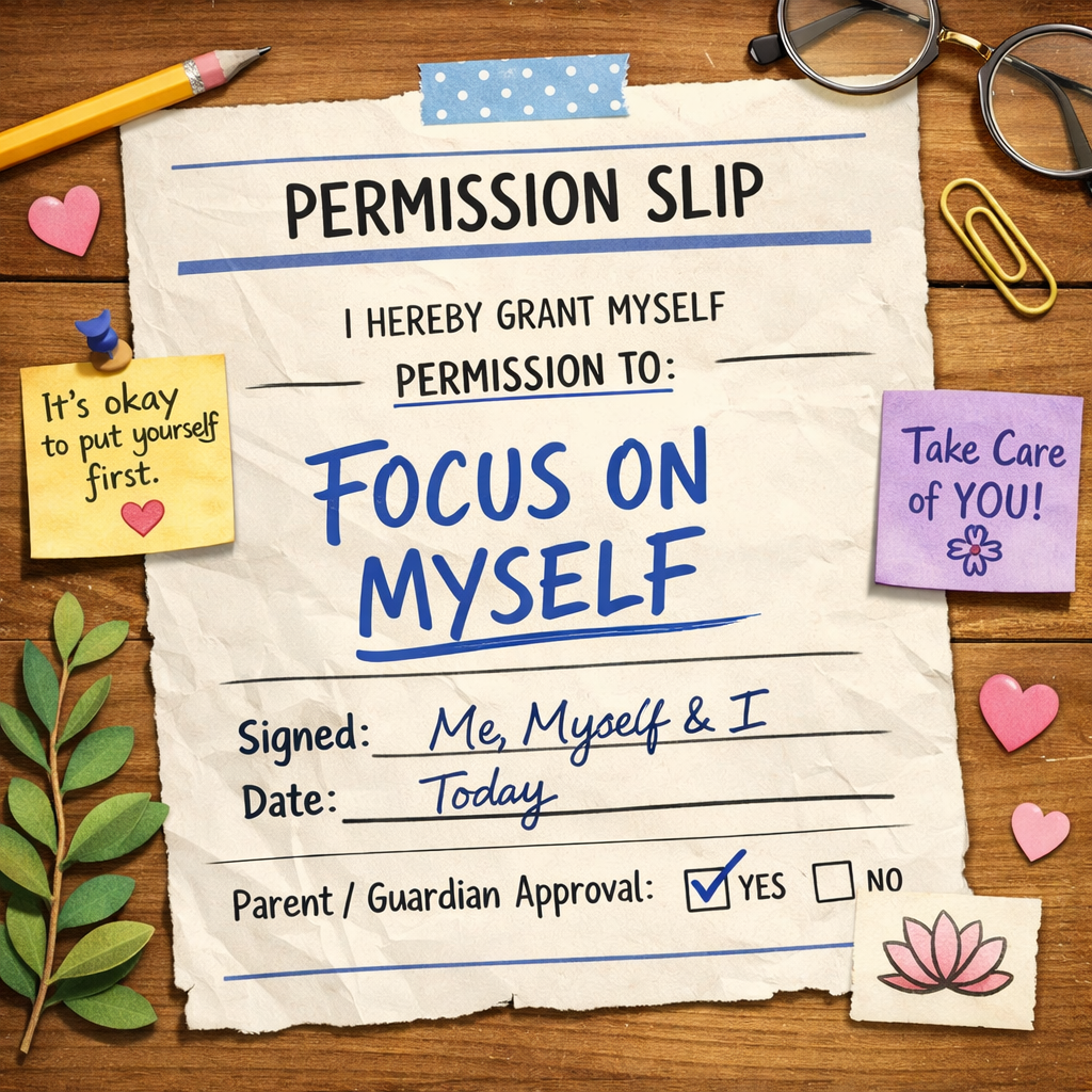 The Permission Slip You’ve Been Waiting For: It’s Okay to Focus on You